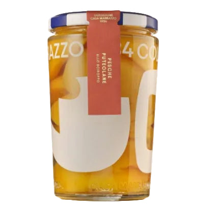 Piersici Puteolane in sirop, 500gr Casa Marrazzo