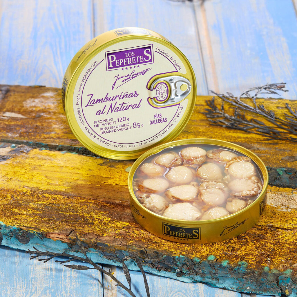 Scoici naturale - 120gr Los Peperetes (noutate producător)