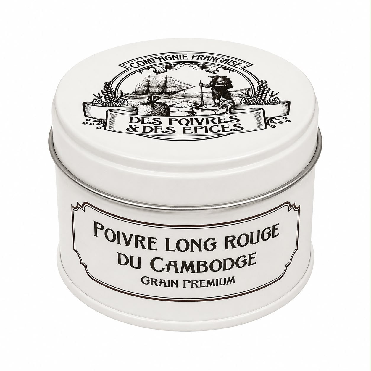 Piper de ardei rosu lung, 35gr Compagnie Française des Poivres et Epices
