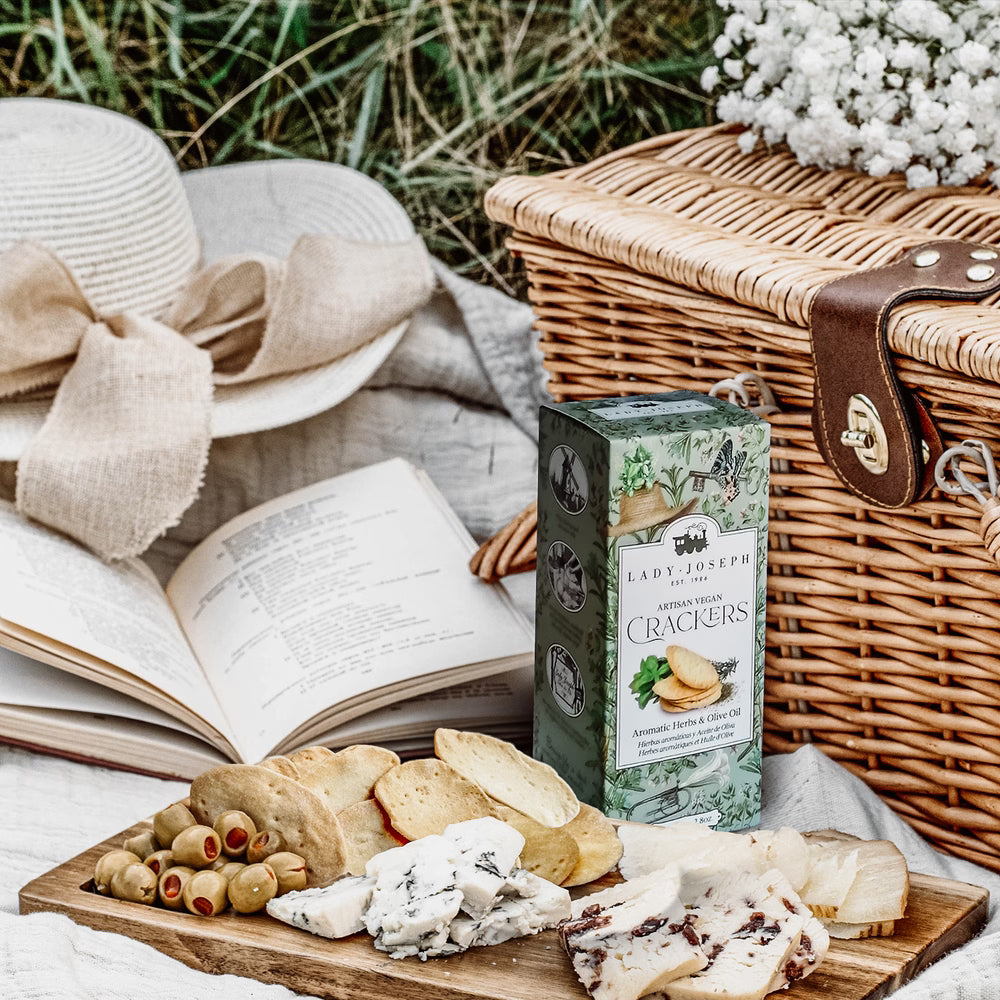 Crackers cu trufe negre și ulei de măsline, vegani - 100gr Lady Joseph