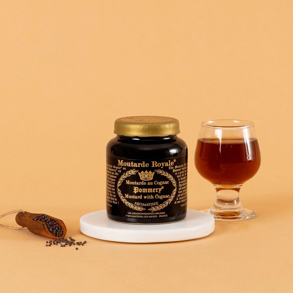 Pommery® Muștar Regal cu Coniac 100 g -  Moutarde de Meaux® Pommery®