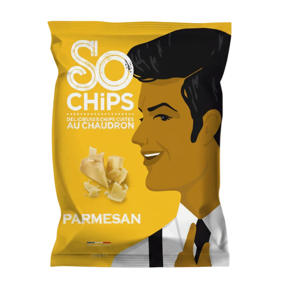 Parmesan Chips, 125gr So Chips