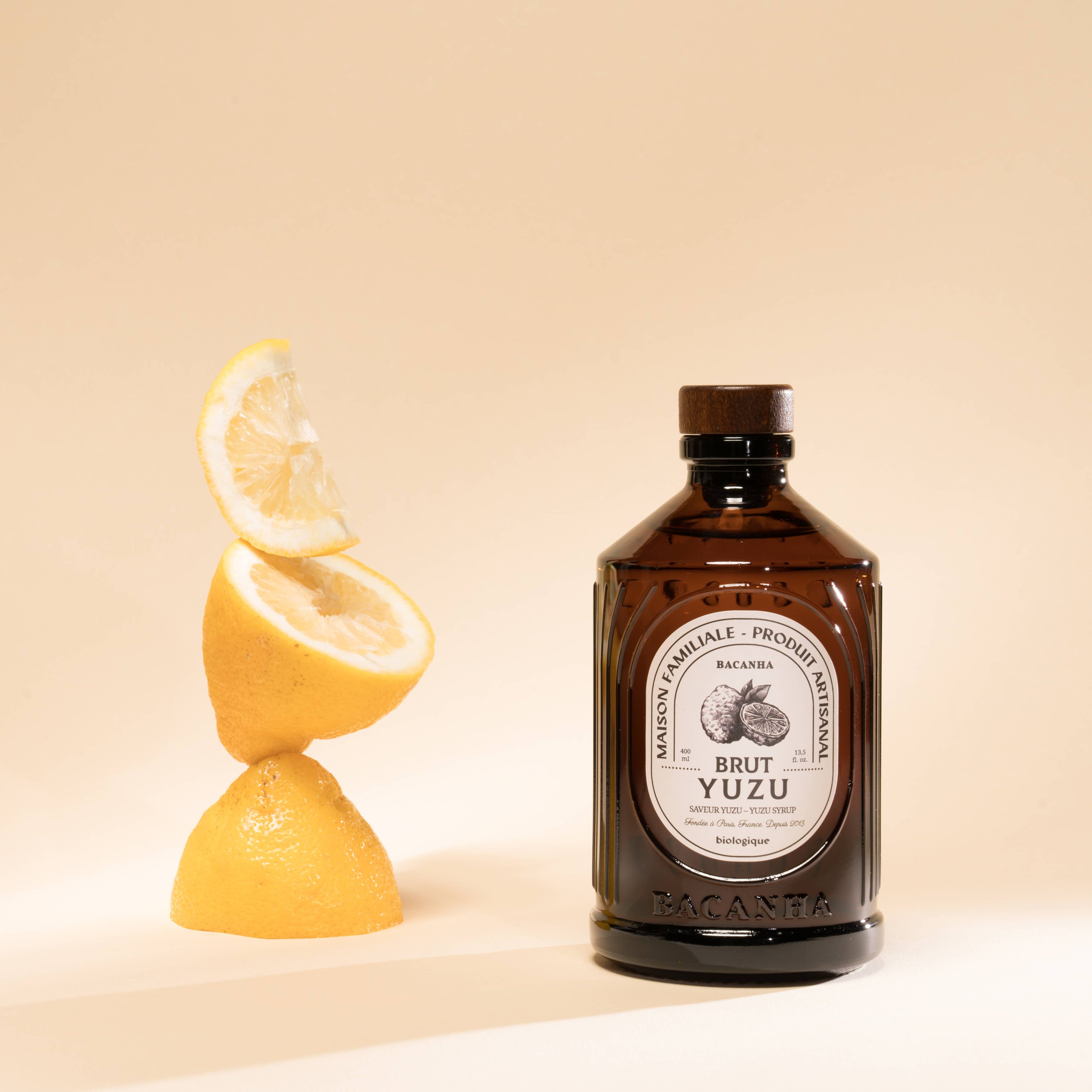 Sirop Yuzu crud - Organic, 400ml Bachana