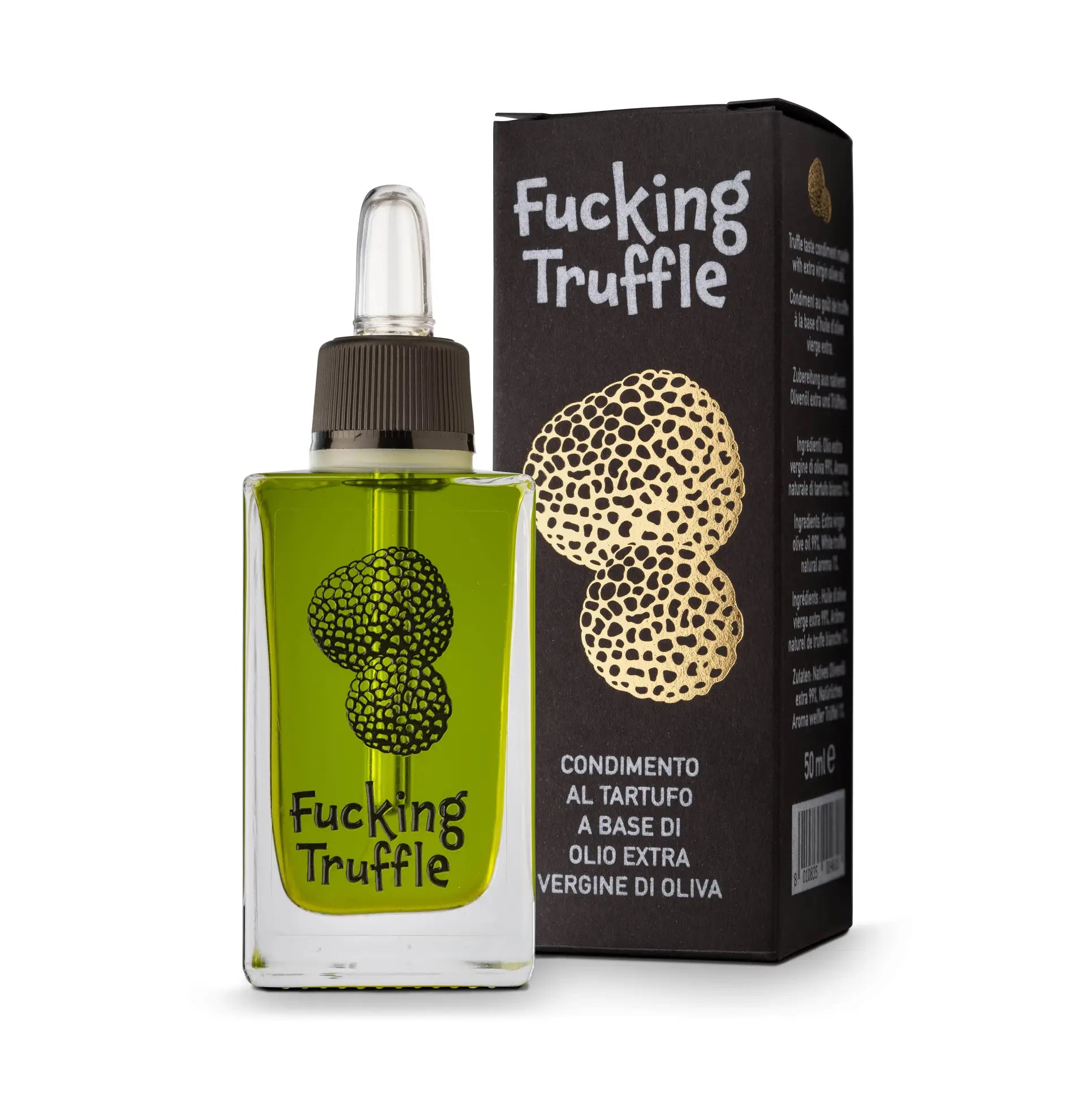 Ulei de măsline  și trufe albe  F***ing Truffle, 50ml Galantino