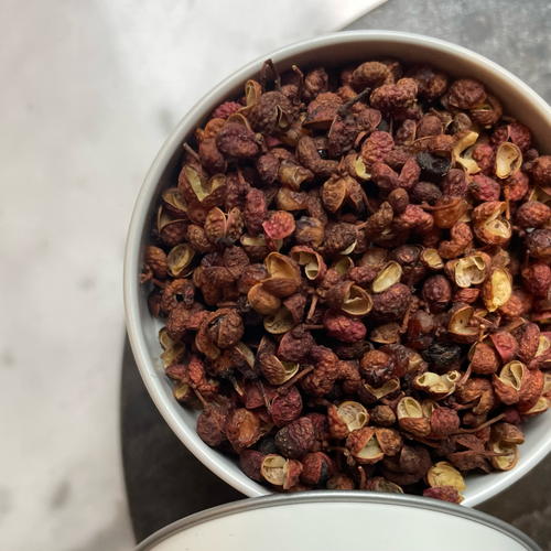Boabe de piper roșu de Sichuan, 15gr Compagnie Française des Poivres et Epices