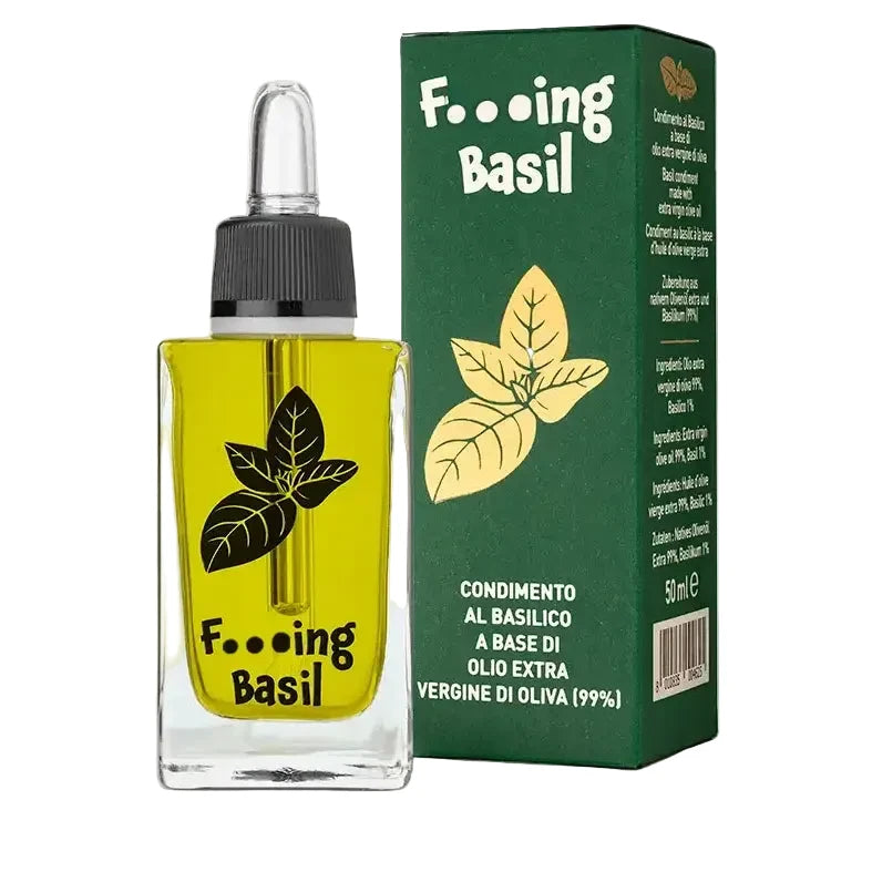 Ulei de  măsline si busuioc F***ing Basil, 50ml Galantino