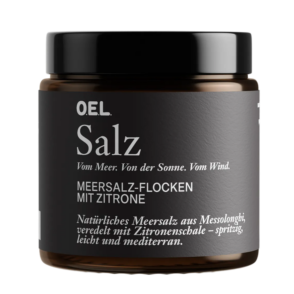 Fulgi de sare OEL cu lămâie, 60gr O.E.L. - Thalassa