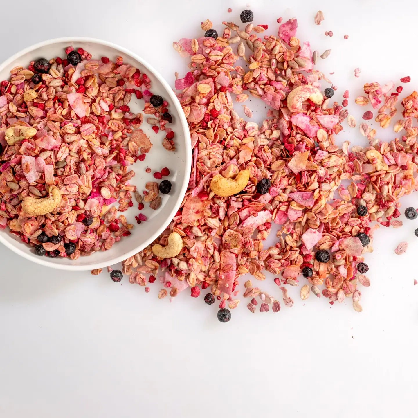 #4 Granola cu trandafiri și fructe de pădure, 250gr I Just Love Breakfast