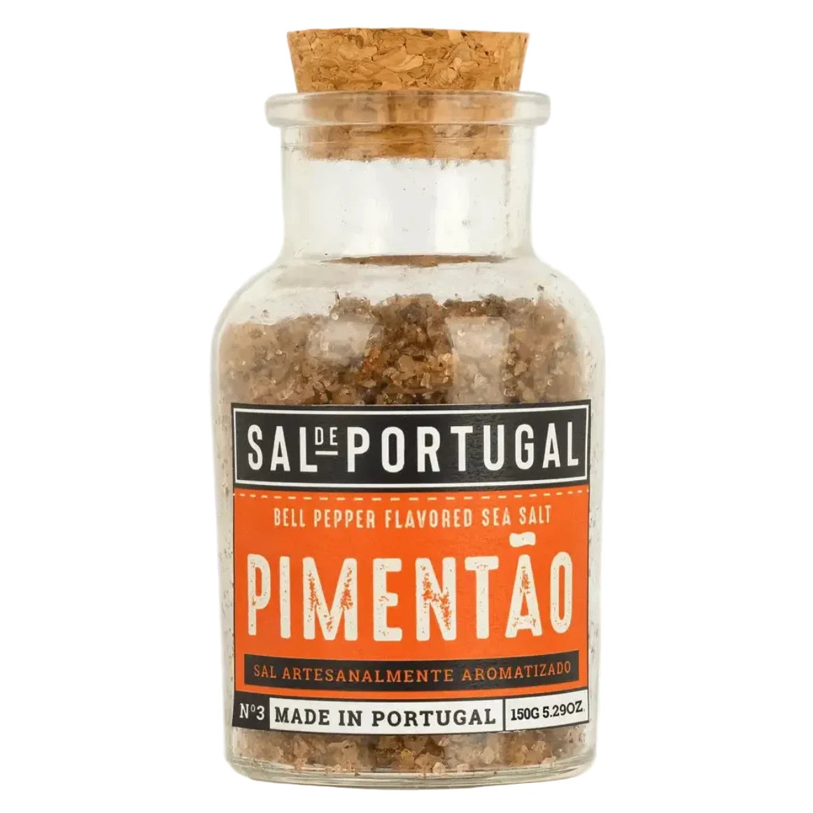 Sare artizanală cu aromă de paprika afumată, 150gr Sal de Portugal