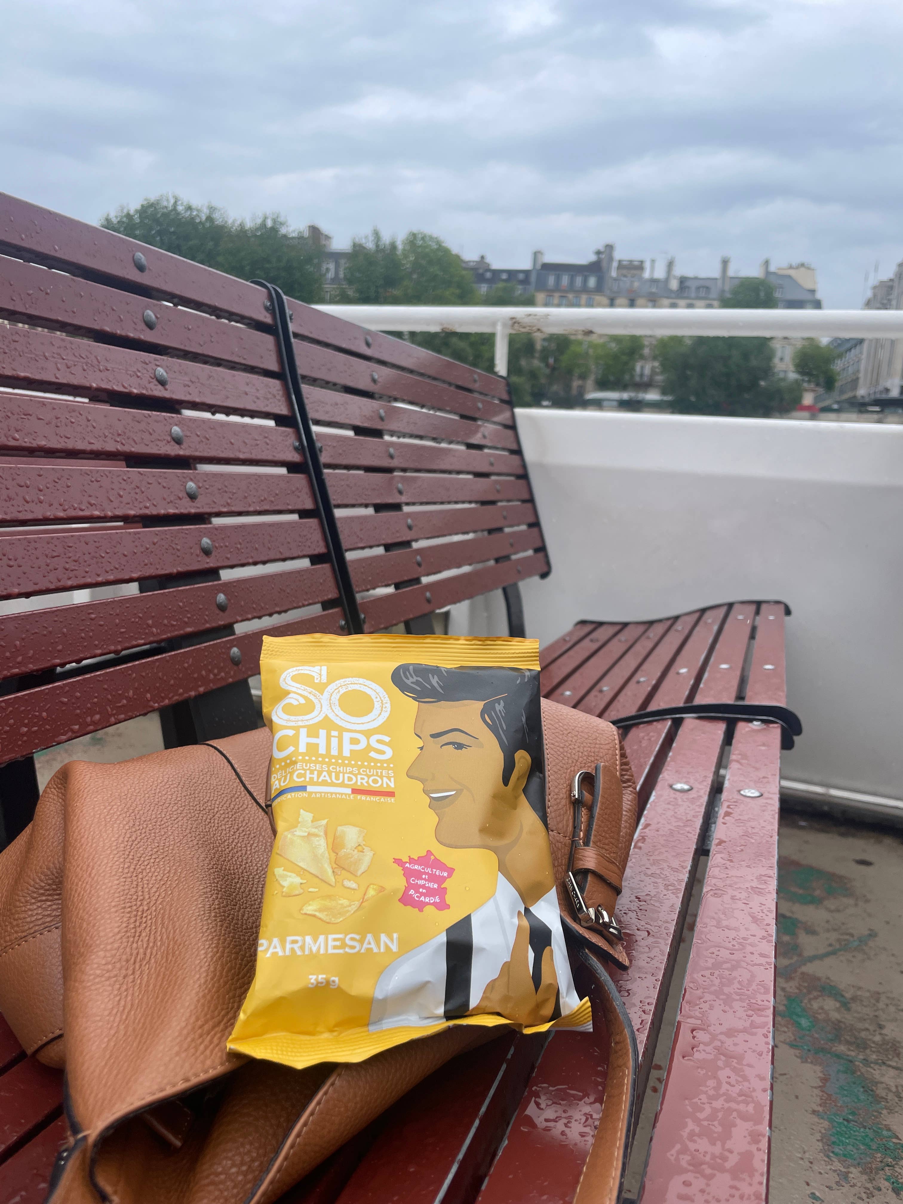 Chipsuri de parmezan DOP, 35gr So Chips