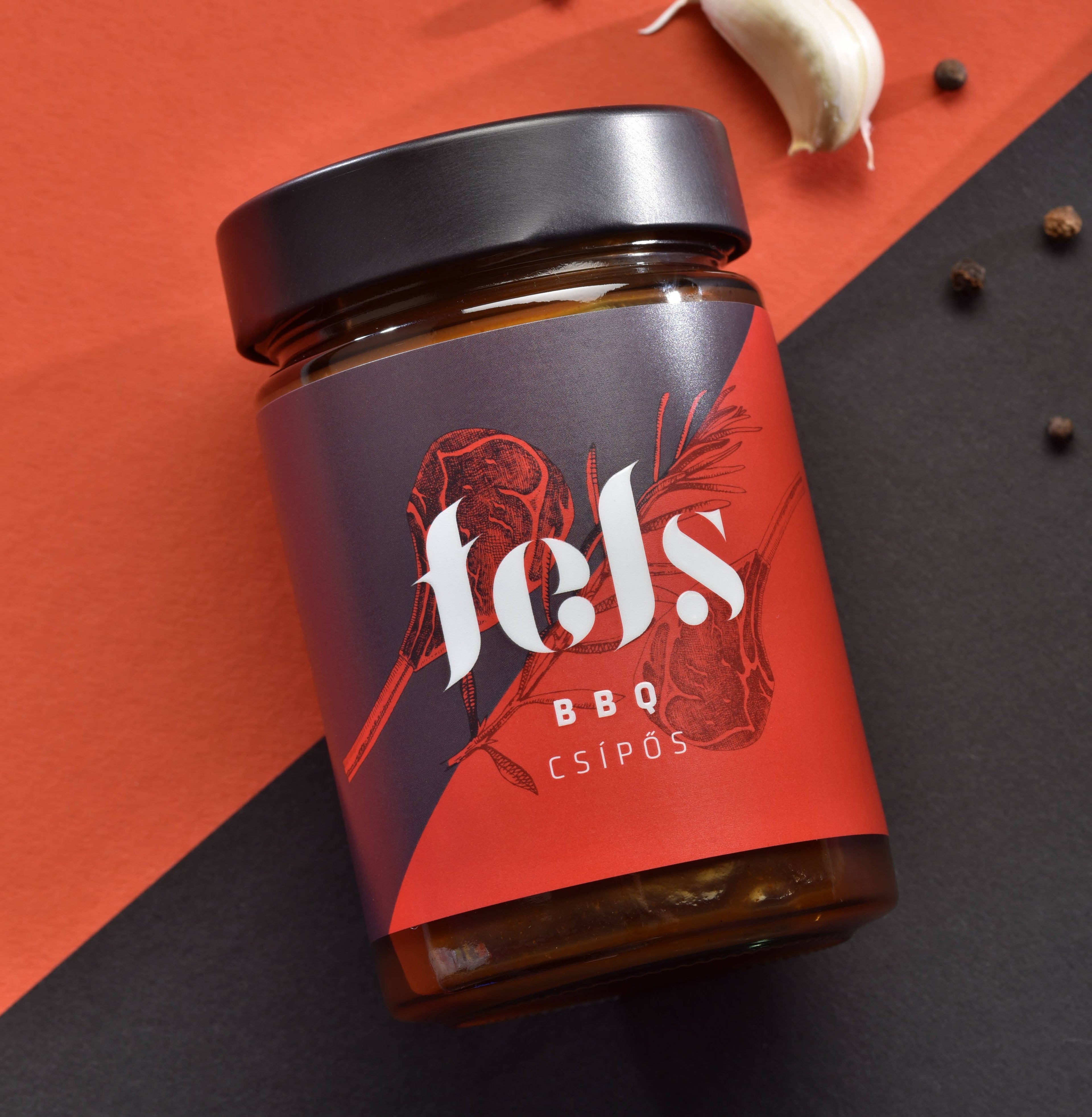 Sos picant BBQ, 370 ml Fels