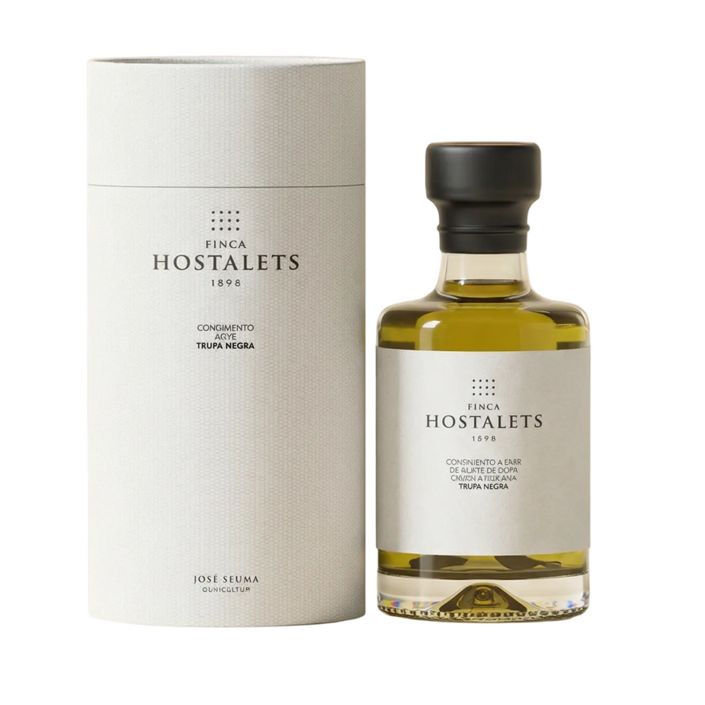 Ulei de măsline extravirgin cu trufe negre, 100ml Finca Hostalets