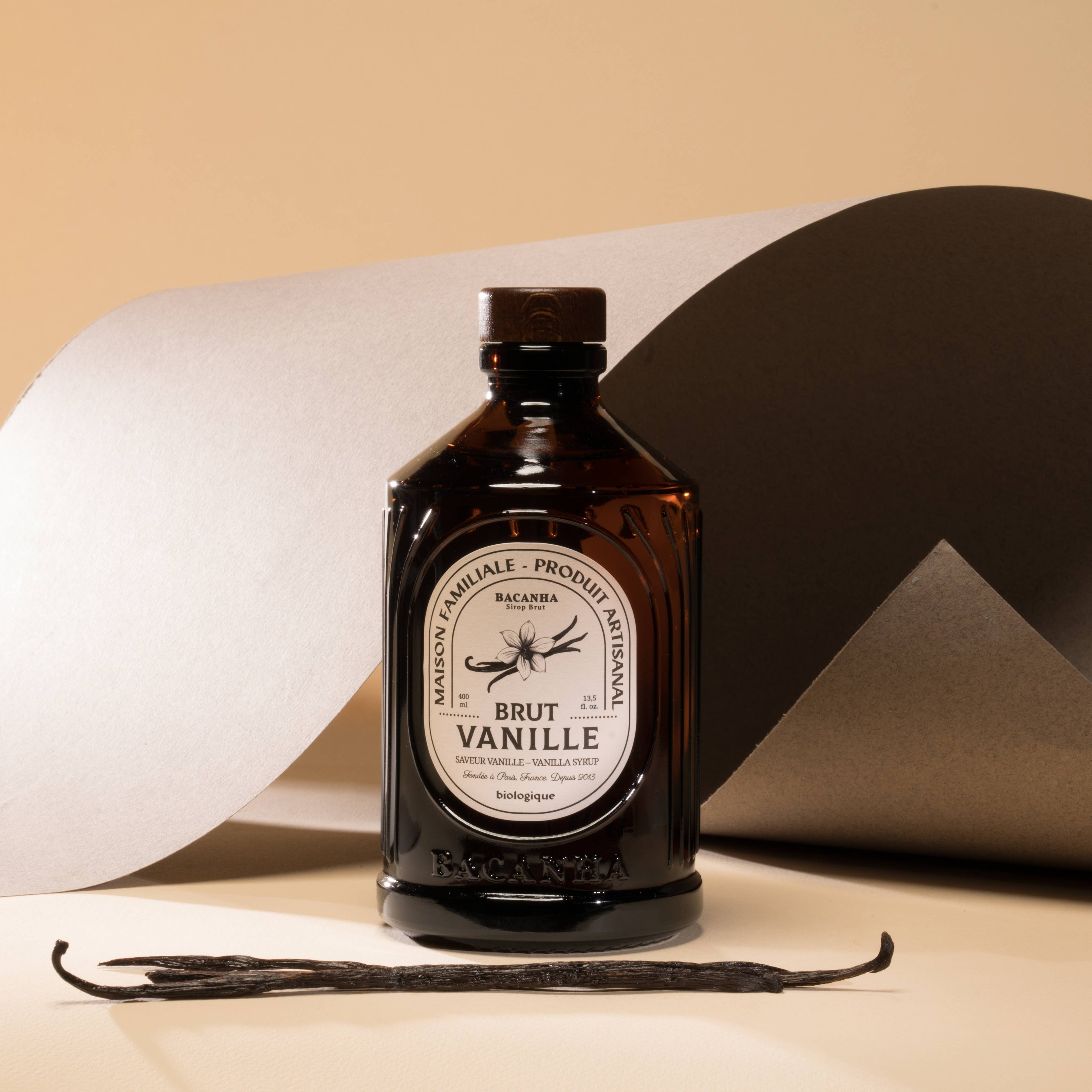Sirop de vanilie crudă - Organic, 400ml Bachana