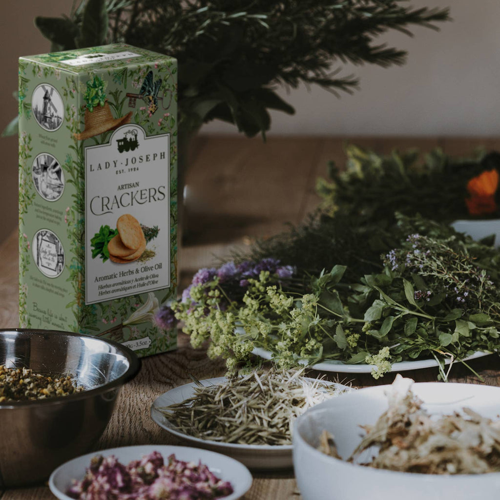 Fursecuri vegane artizanale Lady Joseph cu ierburi aromatice, 100g