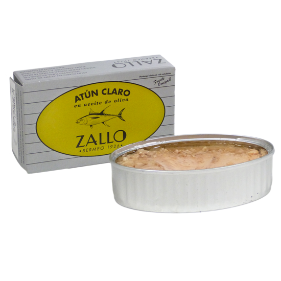 Ton galben în ulei de măsline, 112gr Zallo