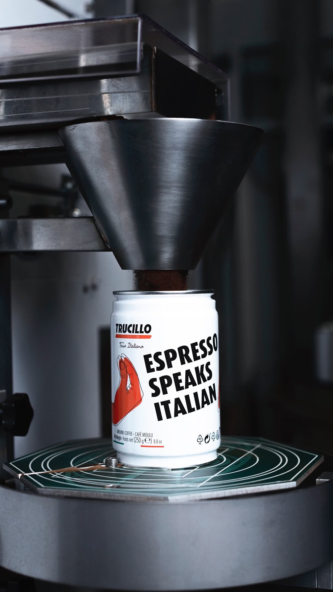 Cafea boabe TRUCILLO, Expresso Speaks Italian - 250gr TRUCILLO