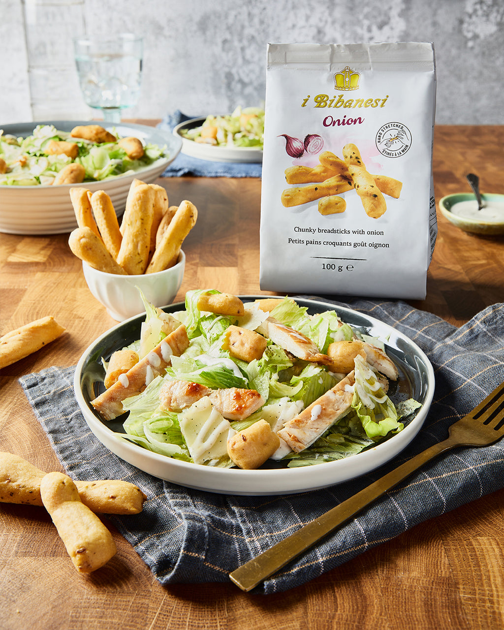 Grisine cu Ceapa, 100 gr - Bibanesi