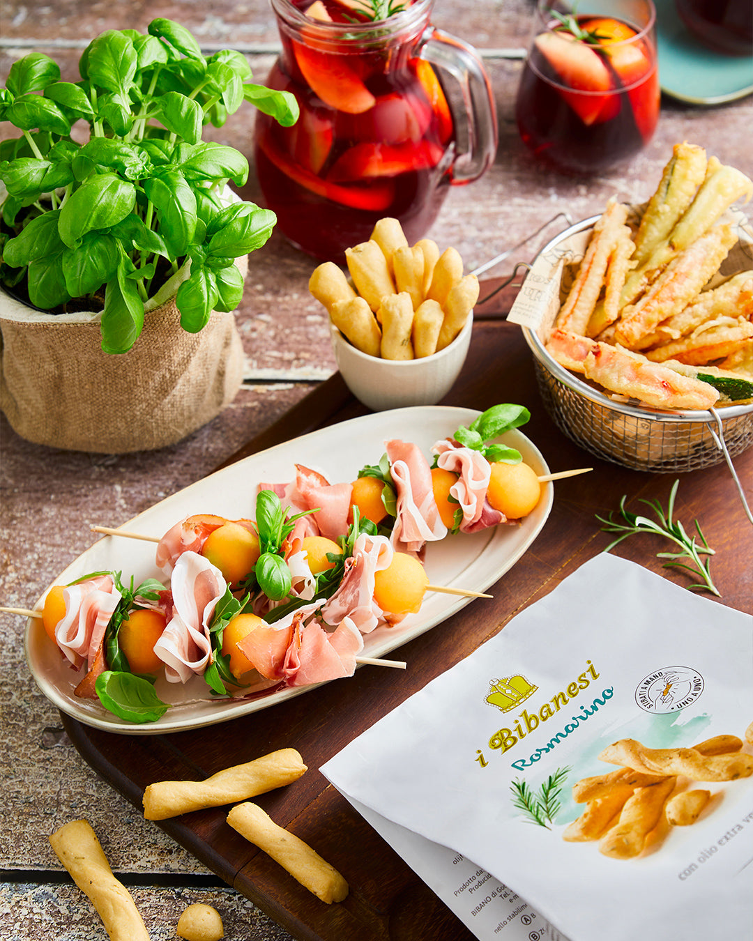 Grisine cu Rozmarin, 100 gr - Bibanesi
