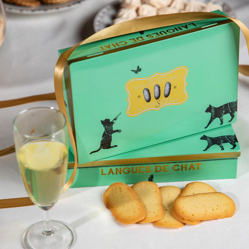 Biscuiți Artizanali Limbi de Pisică „Langues de Chat” Le Sablésienne, 160g