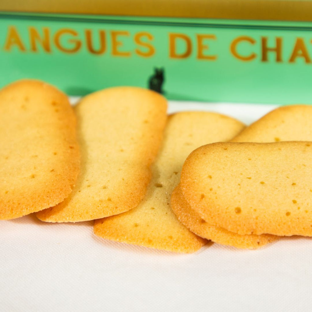 Cutie biscuiți „Langues de Chat”, 160 g, Le Sablésienne, Franța