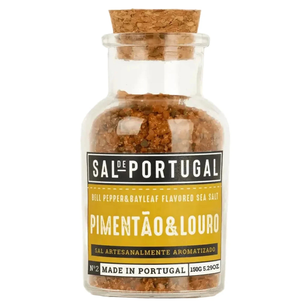 Sare aromată cu piper și foi de dafin, 150gr Sal de Portugal