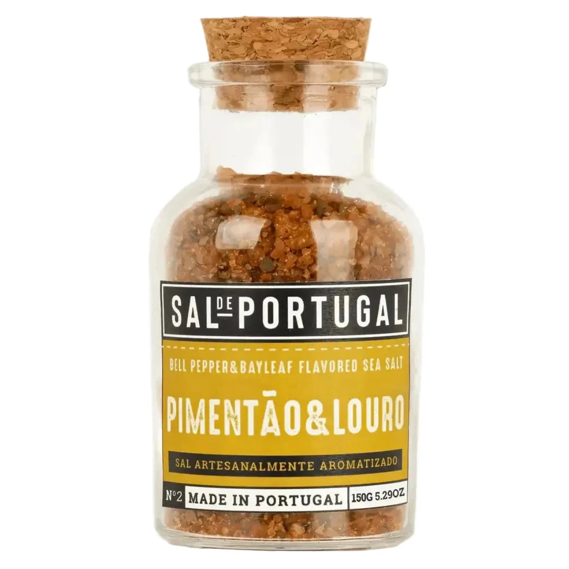 Sare aromată cu piper și foi de dafin, 150gr Sal de Portugal