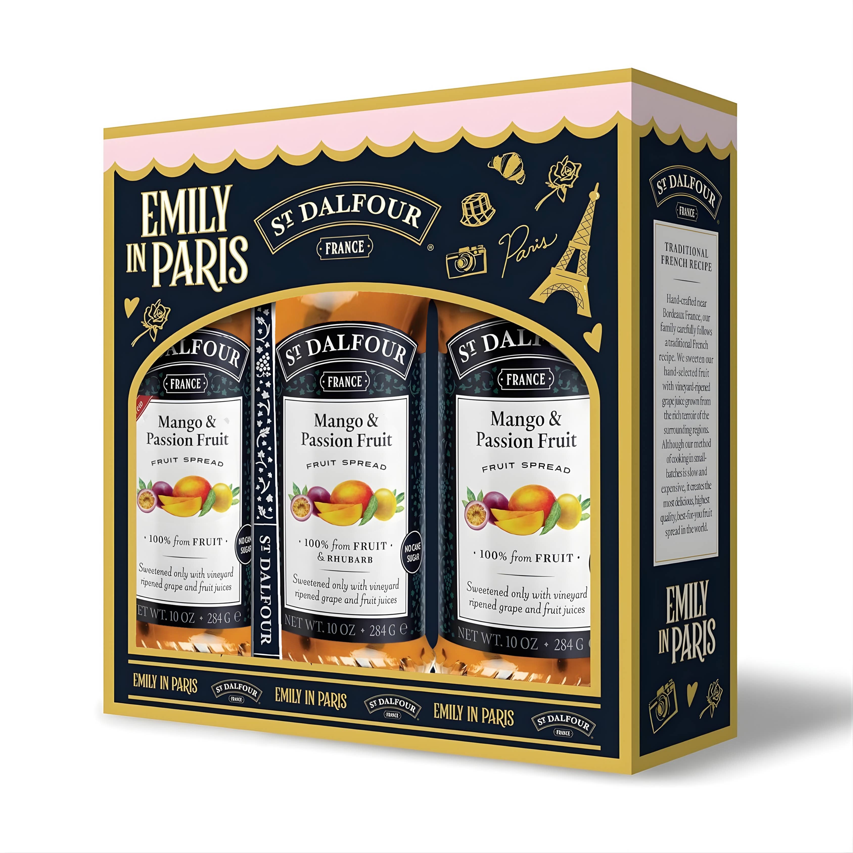 Emily in Paris, Mango & Passionfruit, 3x284gr St. Dalfour