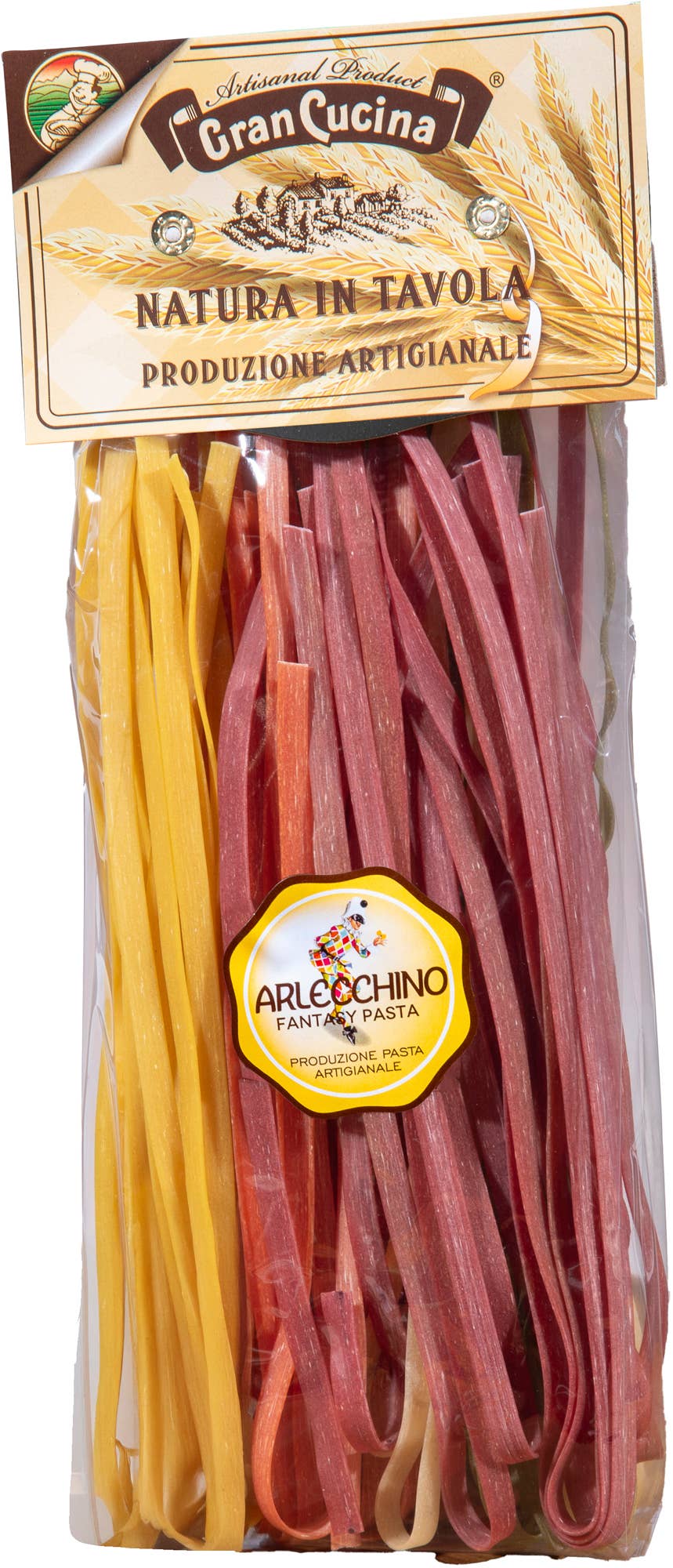 Tagliatelle Arlecchino, 250gr Gran Cucina