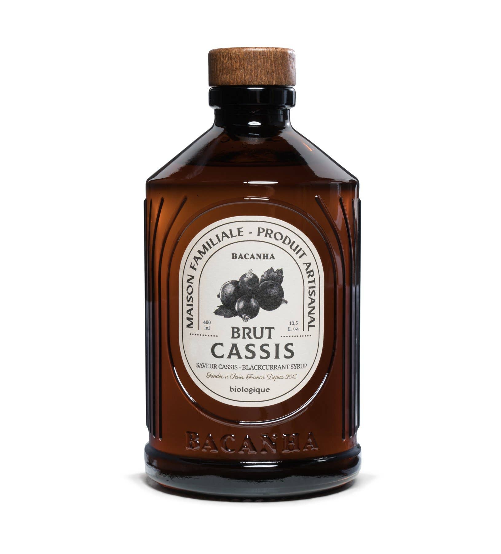 Sirop de coacăze negre crude - Organic. 400ml Bachana
