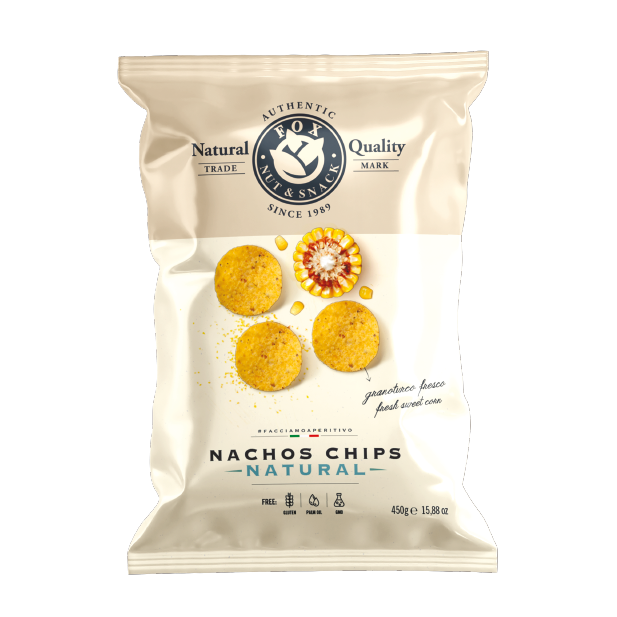 Chipsuri Nachos Naturale, 450gr Fox Nut & Snack