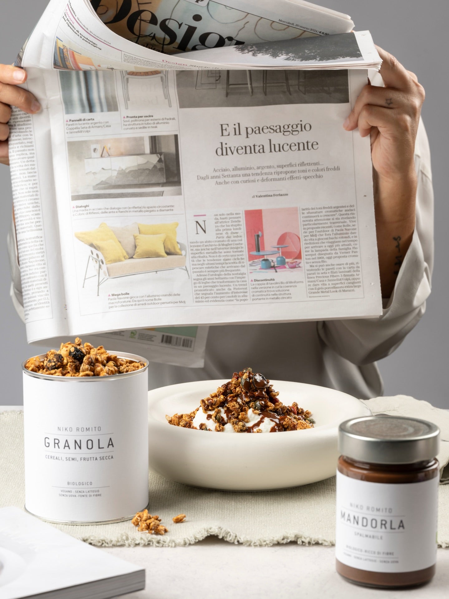 Granola Crunchy, 250gr Niko Romito