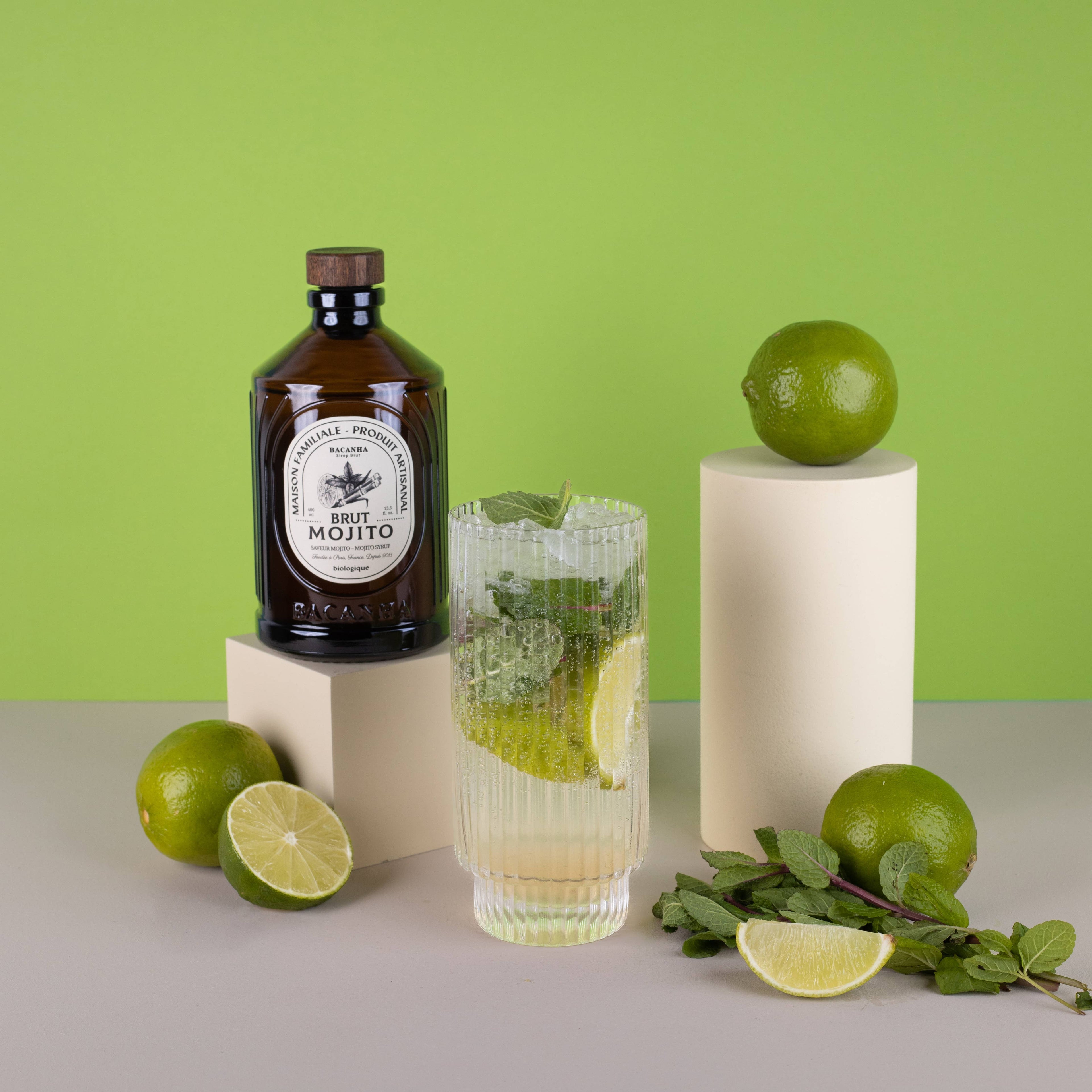 Sirop de Mojito crud - Organic, 400ml Bachana