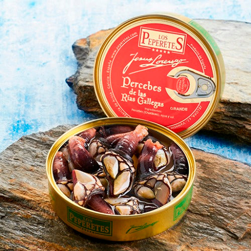 Scoici galiciene "Percebes" - 120gr Los Peperetes (raritate producător)