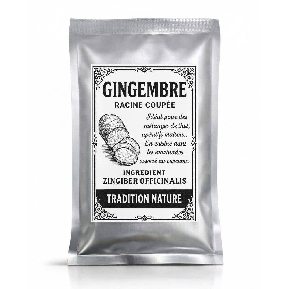 Bucăți de ghimbir, 40gr Tradition Nature