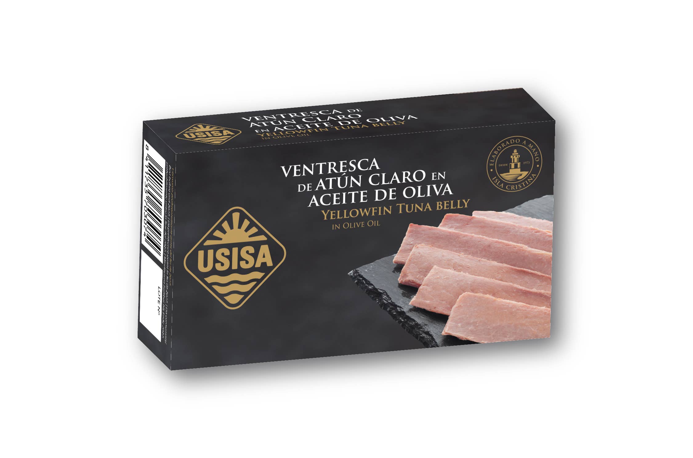 Fileuri de burtă de ton galben, 80gr USISA