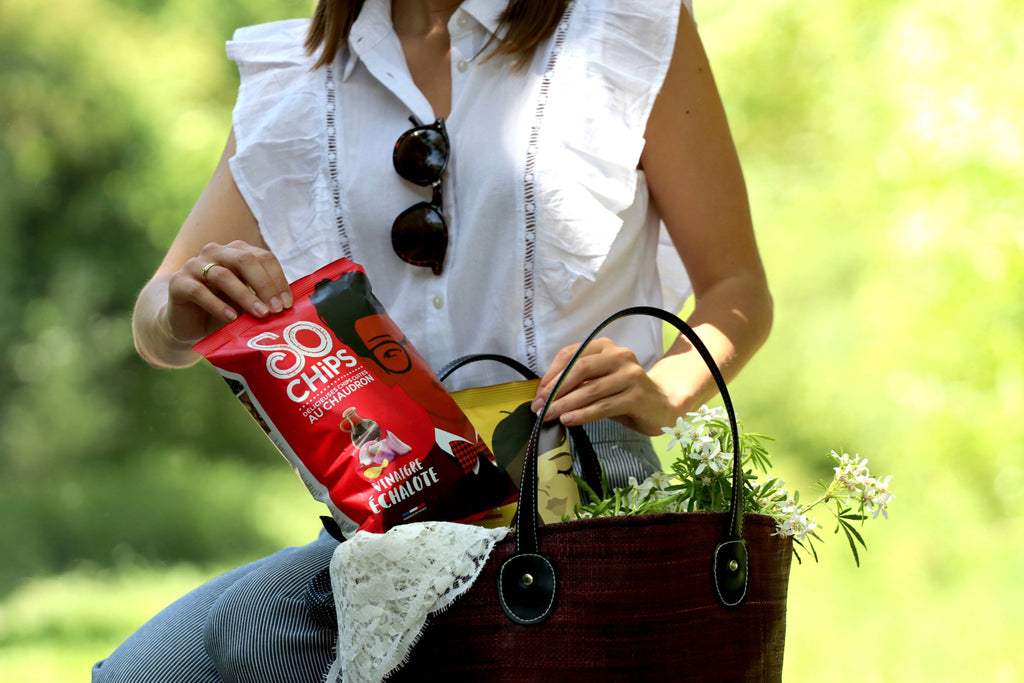 Chipsuri de șalotă cu oțet, 125gr So Chips