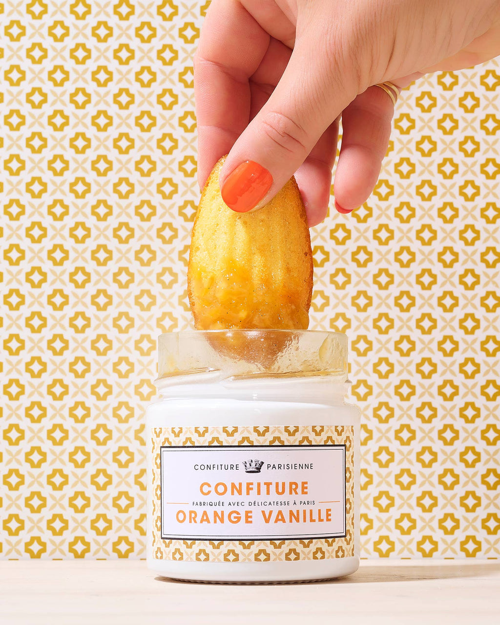 Dulceață Artizanală de Portocale și Vanilie Confiture Parisienne Orange Vanille, 100g