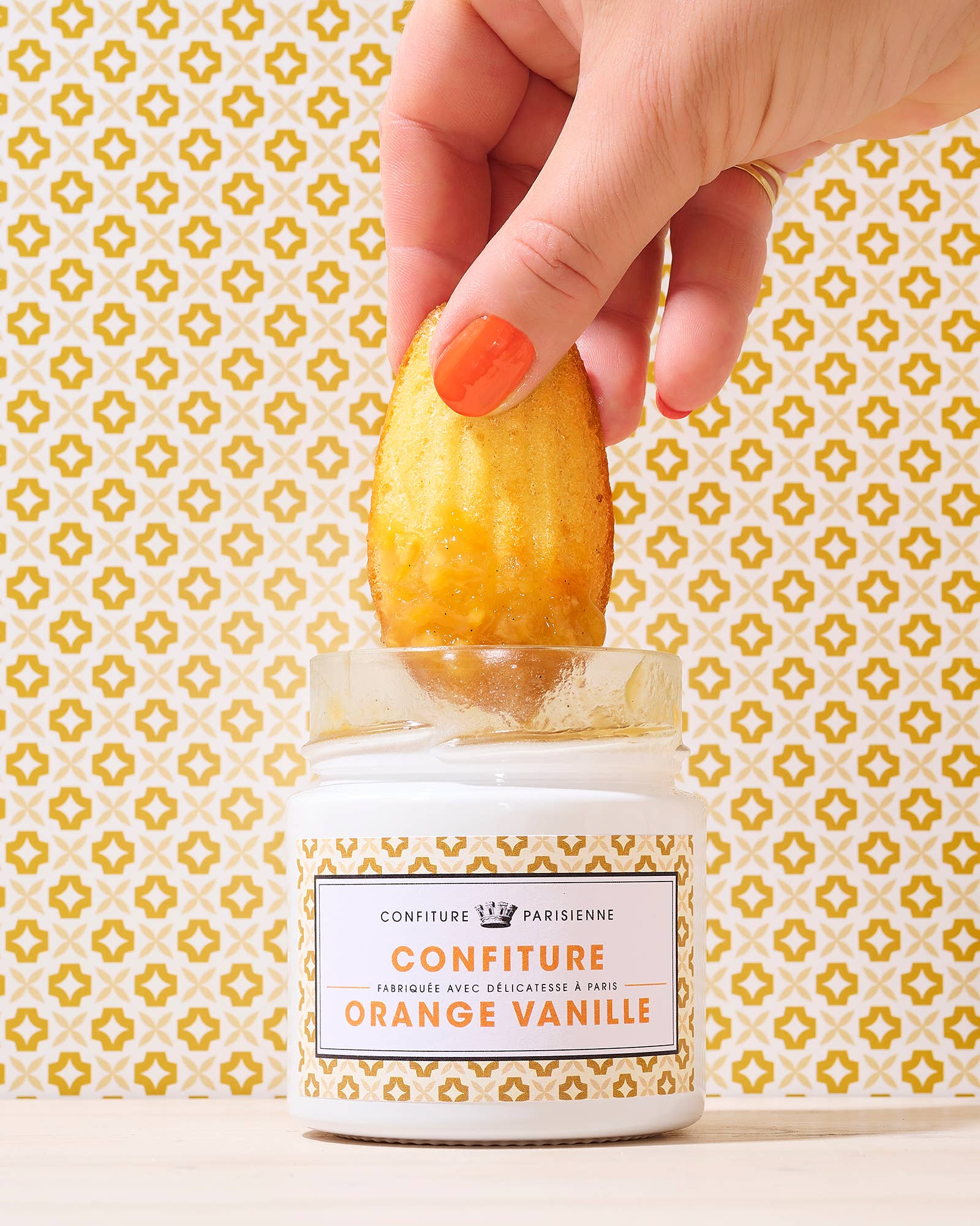 Dulceață Artizanală de Portocale și Vanilie Confiture Parisienne Orange Vanille, 100g