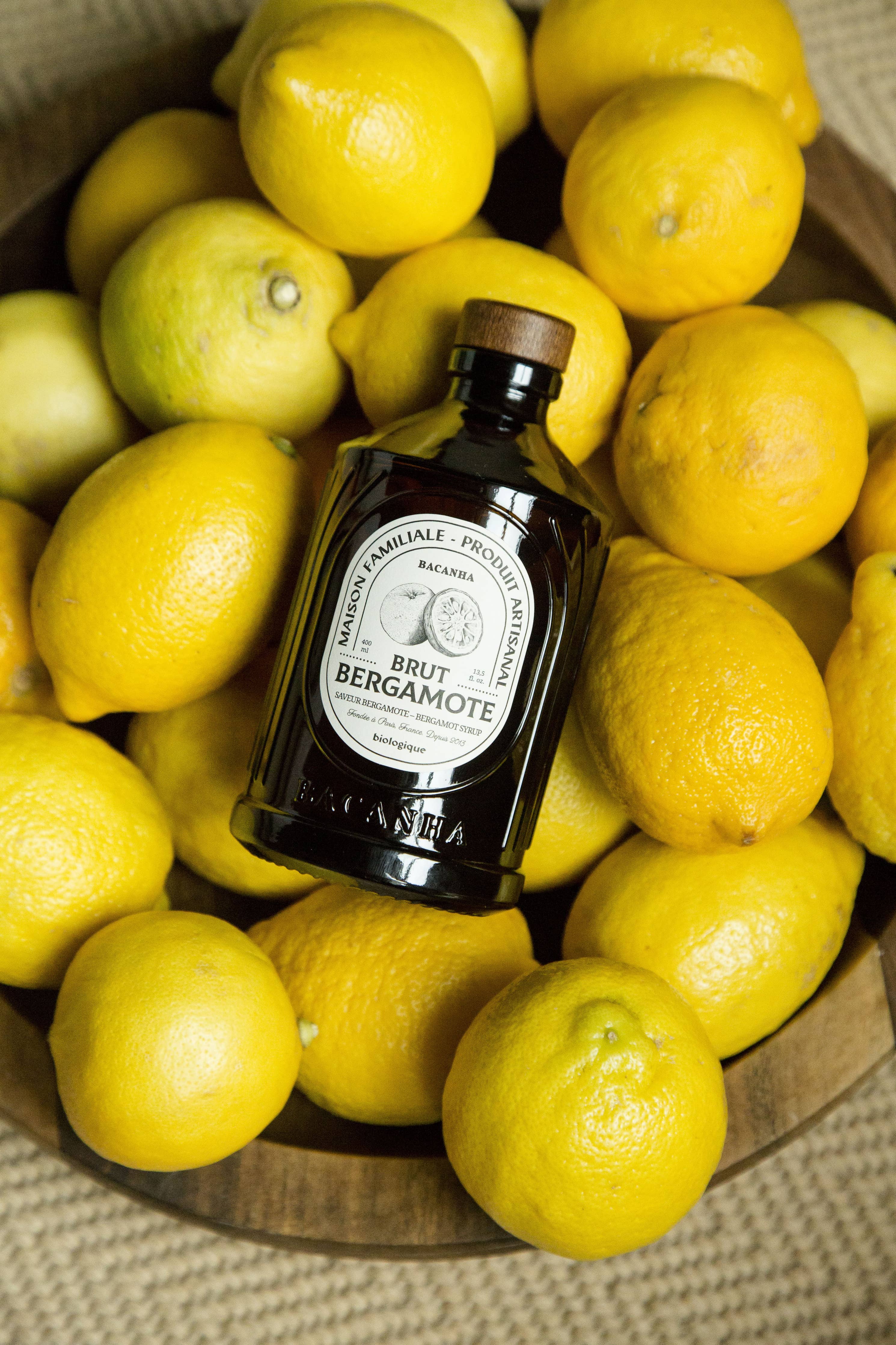 Sirop de bergamotă crud - Organic, 400ml Bachana