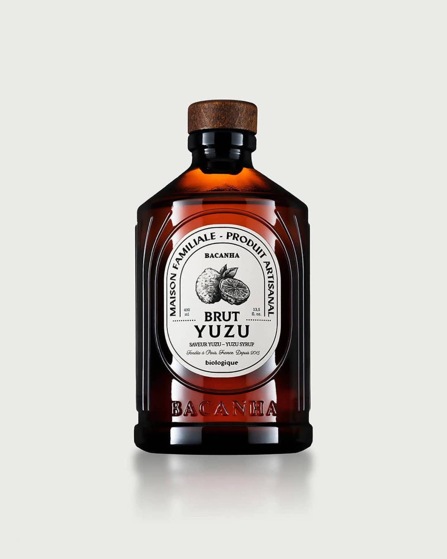 Sirop Yuzu crud - Organic, 400ml Bachana