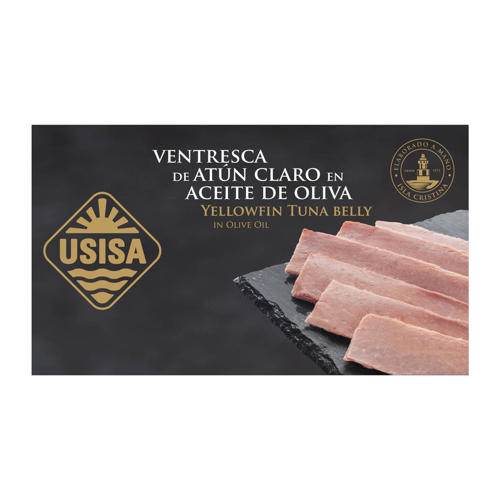 Fileuri de burtă de ton galben, 80gr USISA