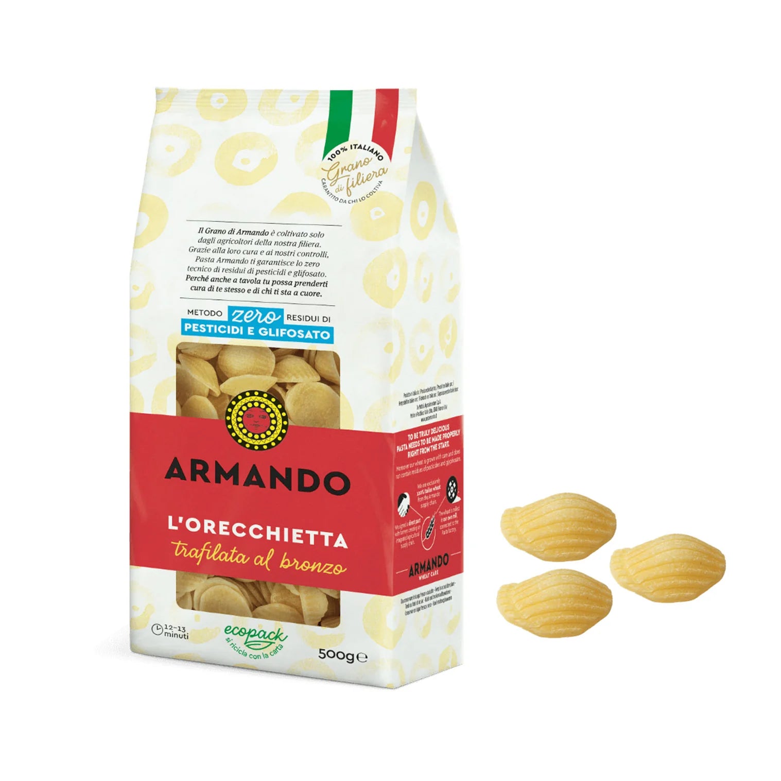 Paste L`Orecchietta, 500 gr - Armando