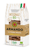 Paste La Penna Rigata Integrale Bio, 500 gr - Armando