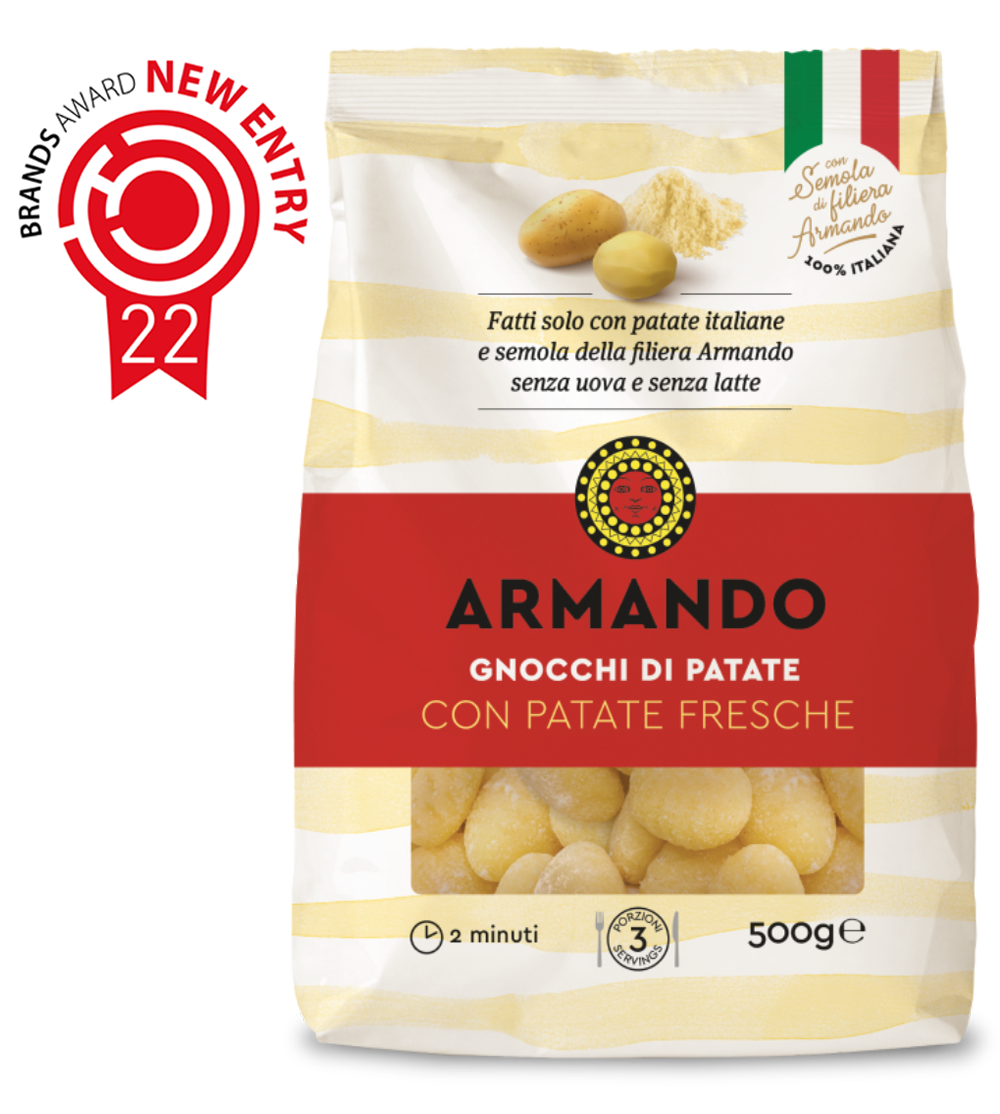 Paste Gnocchi Di Patate Premium, 500 gr - Armando