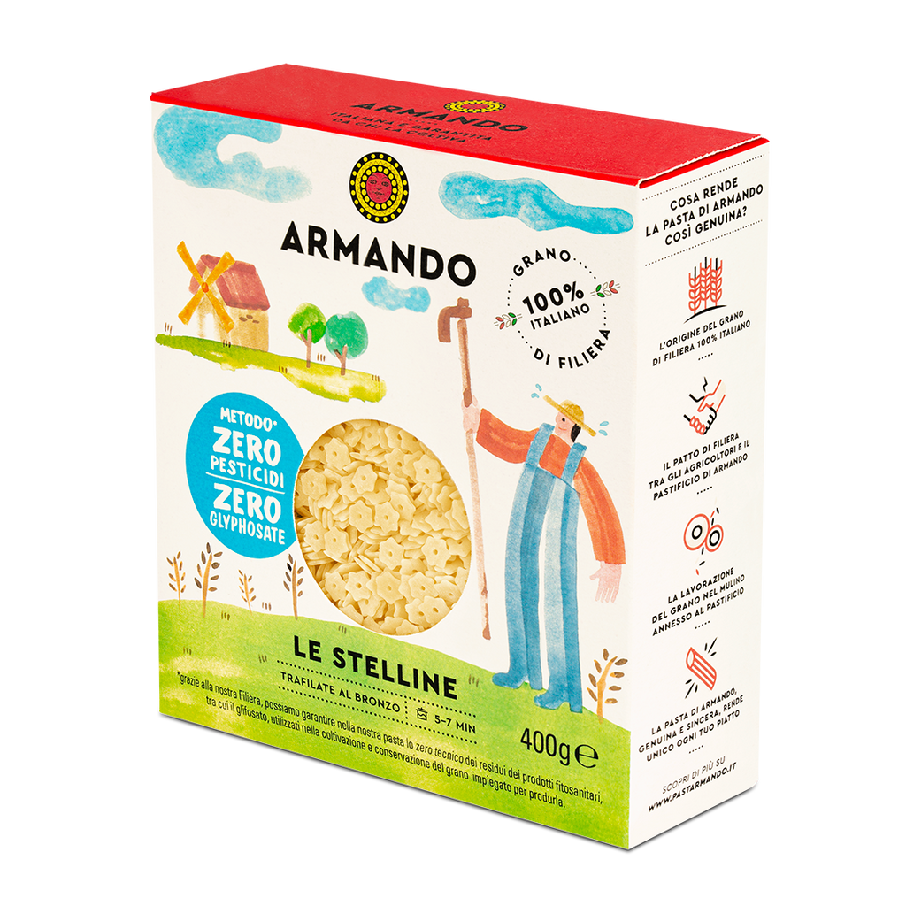 Paste copii Le stelline, 400 gr - Armando