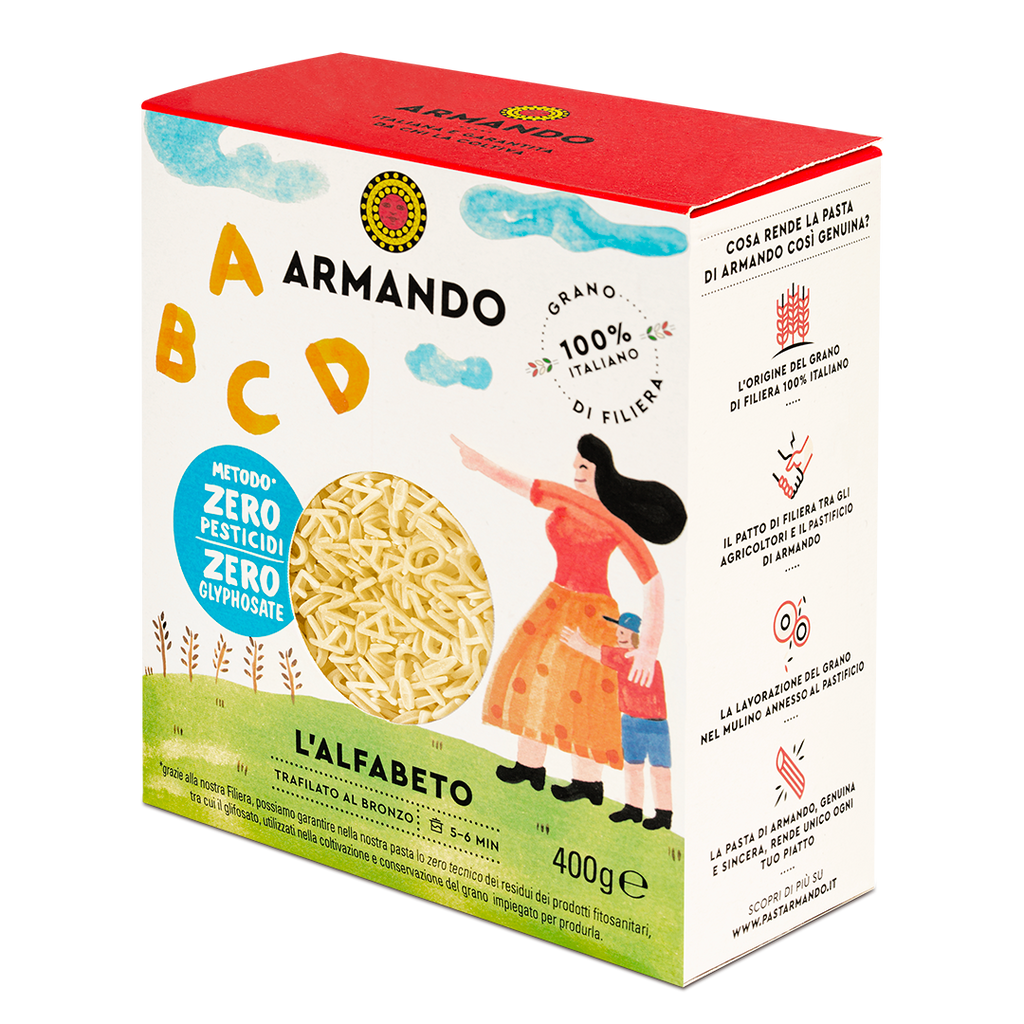 Paste copii L`Alfabeto, 400 gr - Armando