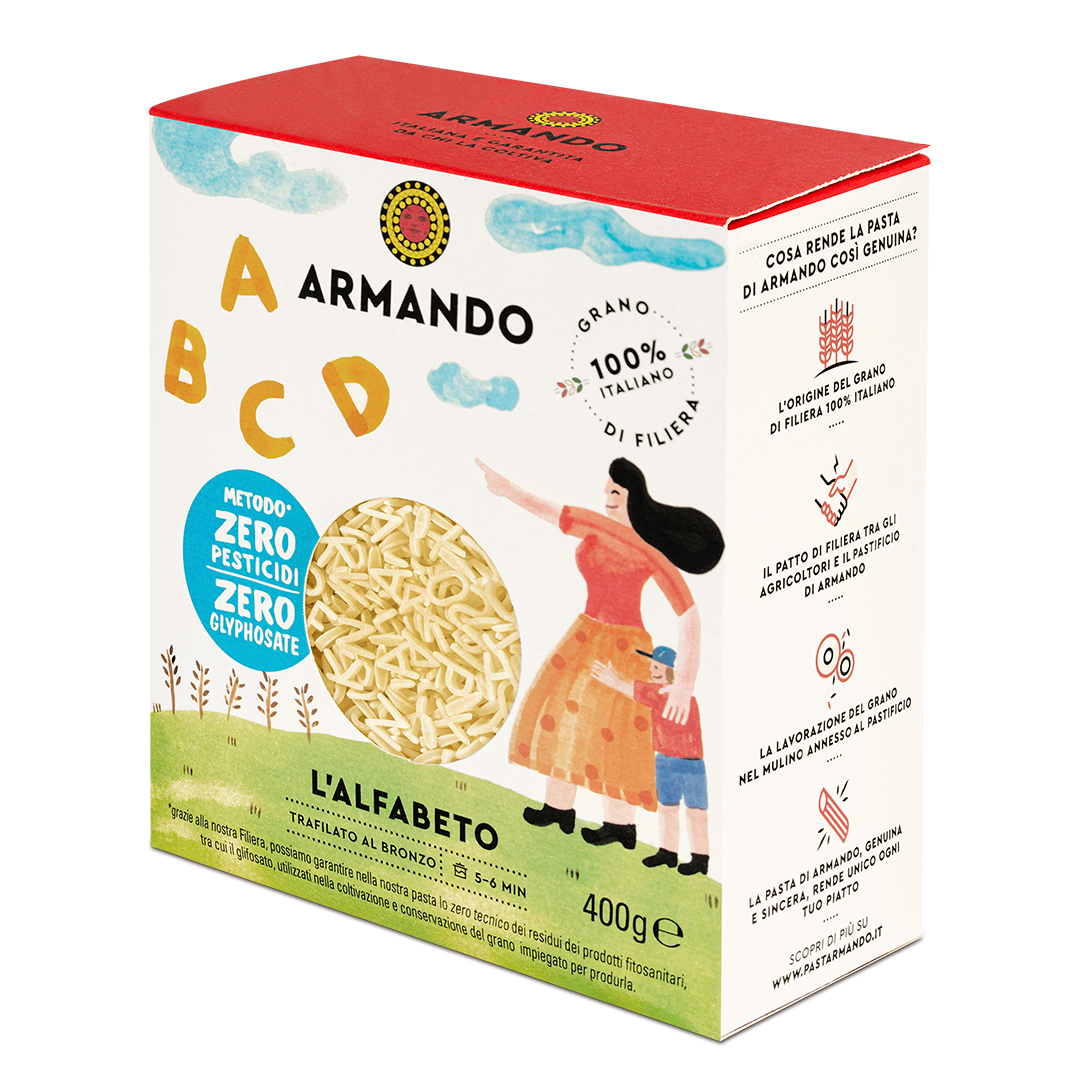 Paste copii L`Alfabeto, 400 gr - Armando