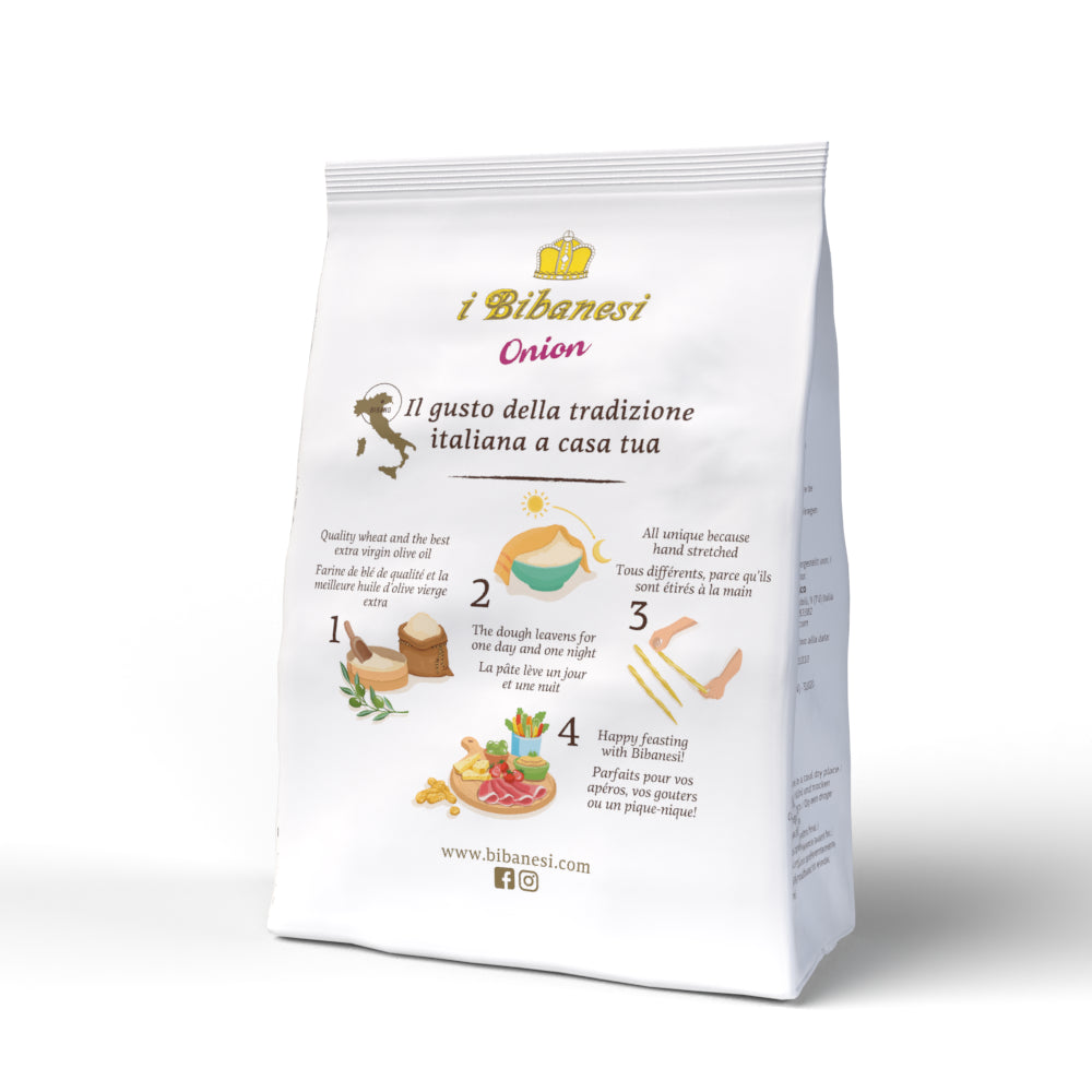 Grisine cu Ceapa, 100 gr - Bibanesi