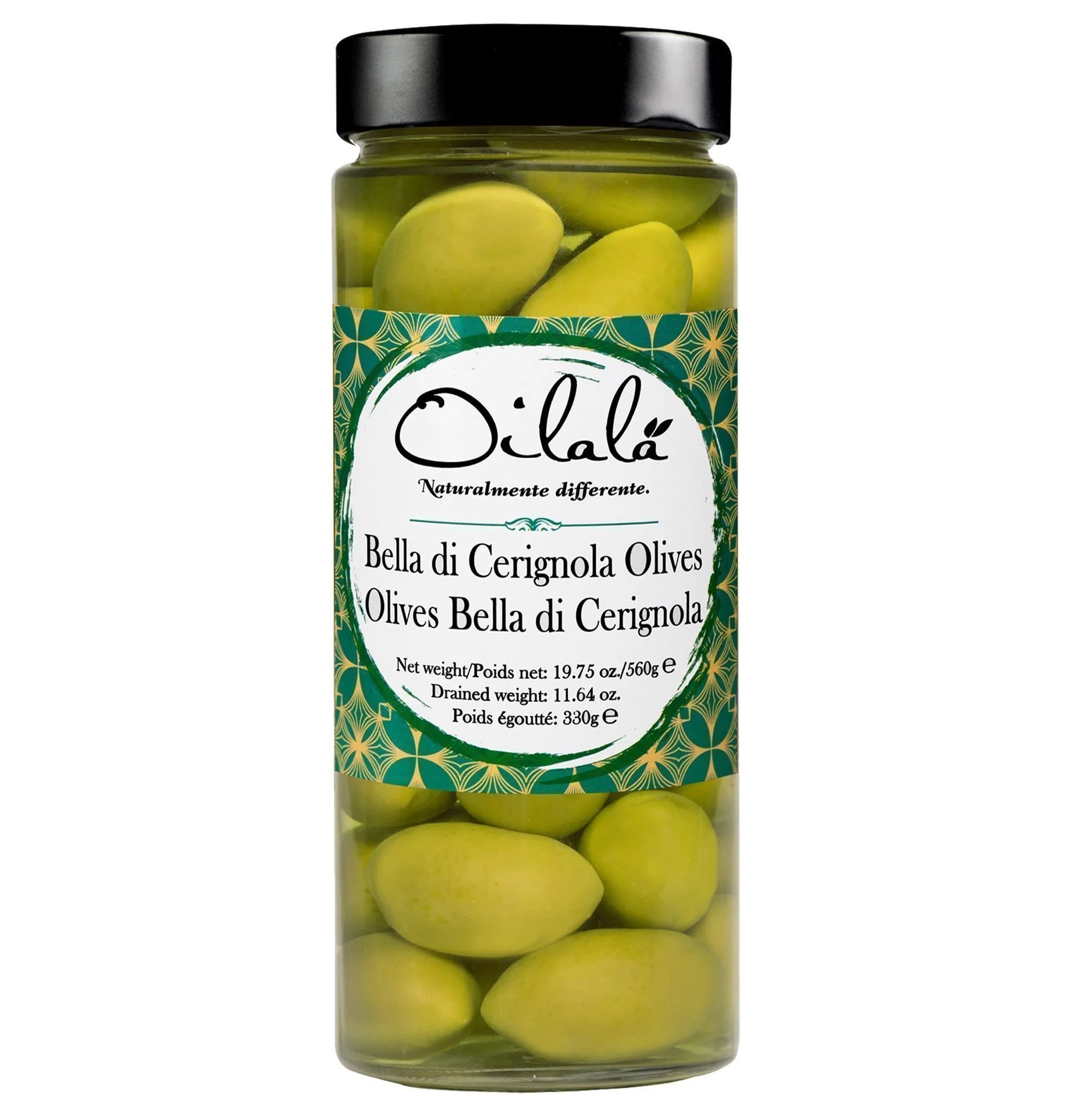 Masline Bella di Cerignola, 560 gr - Oilala