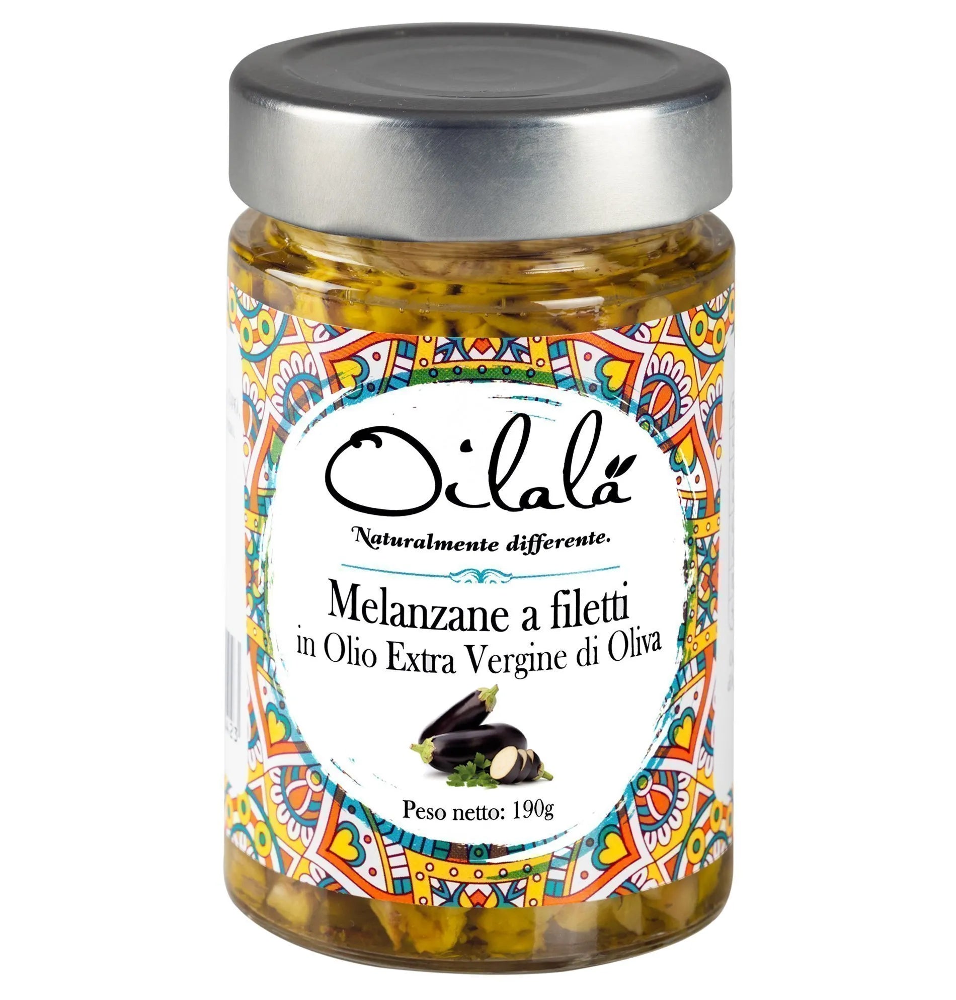 Vinete feliate in ulei de masline extravirgin, 190 gr - Oilala